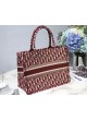 DIOR BOOK TOTE QBLIQUE RED SMALL